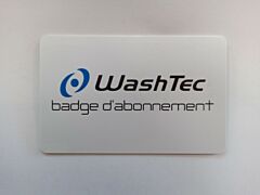 Badgic card sérigraphiée WashTec