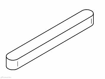 CLAVETTE A8X7X70 DIN 6885