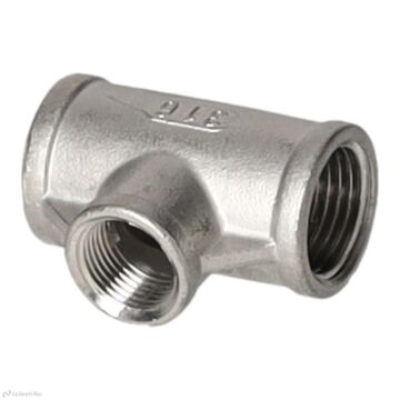 TÉ 1/2 X 3/8 X 1/2" V4A ABZWEIG 2 REDUZI