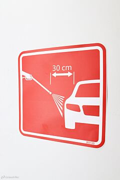 AUTOCOLLANT ROUGE PREWASH-LANCE CONCEPT