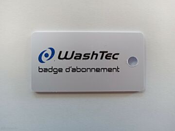 Badgic mini sérigraphiée WashTec