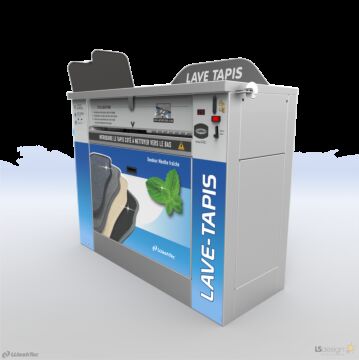 Lave tapis classique AVEC monnayeur AVEC