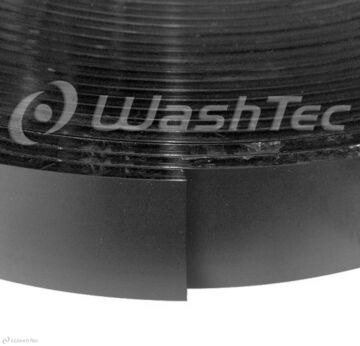 Courroie plate  25X2,5 noir TPU AU1