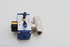 Vanne 2/2 voies 1/2 " pneumatique