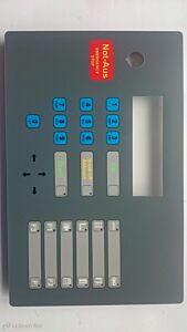 Plaque frontale console CP1 3MM Aluminiu