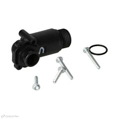 RACCORD AVEC VANNE DE RETENUE 1/2" AG CO