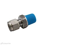 RACCORD DROIT GE8 1/4" INOX  bague de se