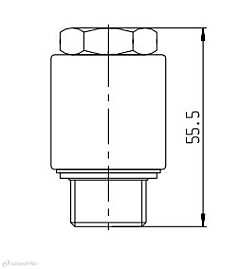 RACCORD TOURNANT 90° G1/2" AG/IG N° 3829