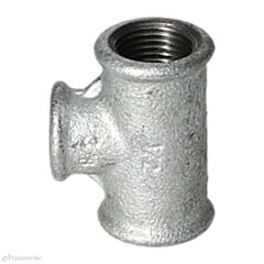 TÉ, RÉDUIT 1/2X 3/8X 1/2" NR.130 ZINGUÉ