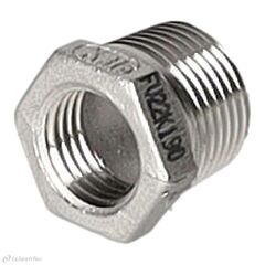 PIÈCE DE RÉDUCTION 3/8"AG X 1/4"IG INOX