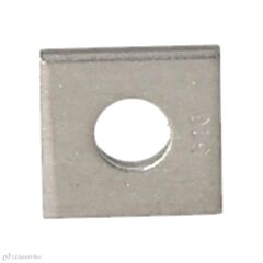 PLAQUETTE CARRÉE 9 DIN 434 INOX
